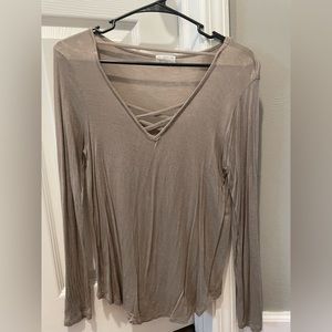 Large tee fits like a medium